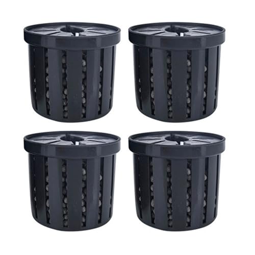 16lots Plant Container Aquariums Planting Basket for Homes and Public Aquariums Water Plant Fixing Basket - color: Green