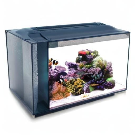 Fluval Evo XII Saltwater Aquarium Kit, 13.5 Gal. | Saltwater Fish Tank with Reef-Capable LED, 3-Stage Filtration and Integrated Hardware