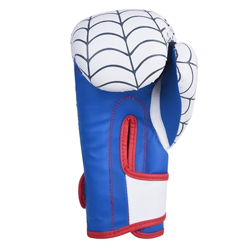 Boxing Gloves 6oz | Boxing Gloves for Kickboxing Muay Thai MMA | Bag Gloves for Punching Bag - color: White/Blue/Red