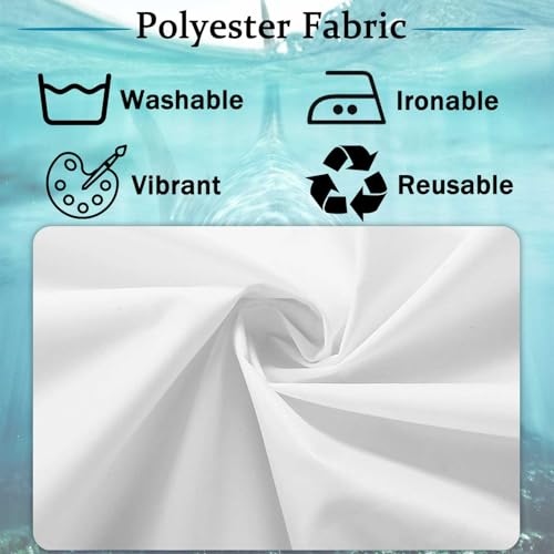 Shark Under The Sea Backdrop 10x7ft Fabric Underwater World Backdrops for Photography Ocean Coral Reef Shallows Aquarium Background Theme Party Decorations Banner Birthday Photo Studio Props - size: 10x7FT