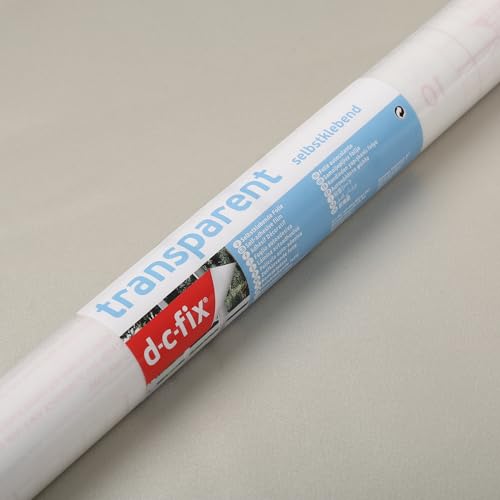 d-c-fix 346-0211 Self-Adhesive Privacy Glass Window Film, Milky, 17" x 78" Roll