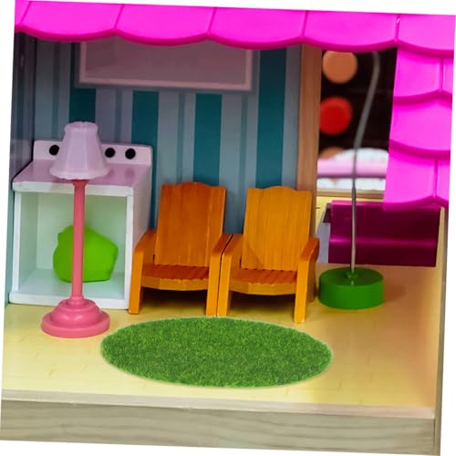 10pcs Artificial Moss Pad Pack Fake Grass Mat for Table Decor Wedding and Home Landscape