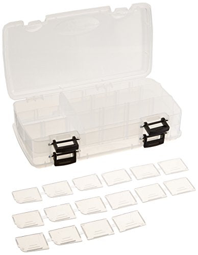 Plano Adjustable Double-Sided StowAway Tackle Box Premium Tackle Storage, Plastic, Multicolor - size: One Size (Pack of 1), style: 3500