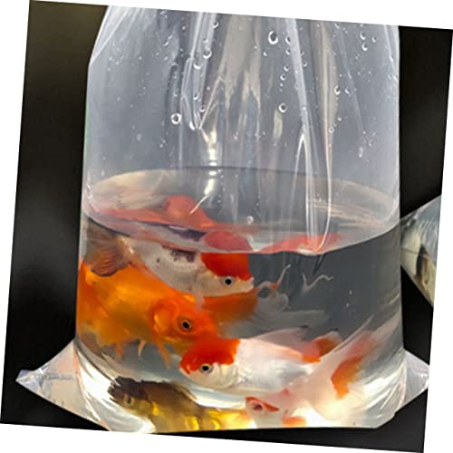 STOBAZA 50Pcs Leak-proof Fish Transport Bags Plastic Oxygen Shipping Bags for Live Fish Creative Packing for Aquatic Transport