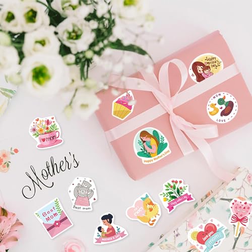 321PCS Mothers Day Stickers, Happy Mothers Day Stickers, Mom Stickers - style: Mother Day Stickers