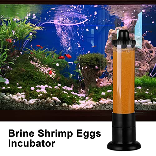 Brine Shrimp Eggs Incubator Hatchery Kit, Plastic Artemia Hatcher Tool for Fish Tank, Aquarium, Breeding and Hatching