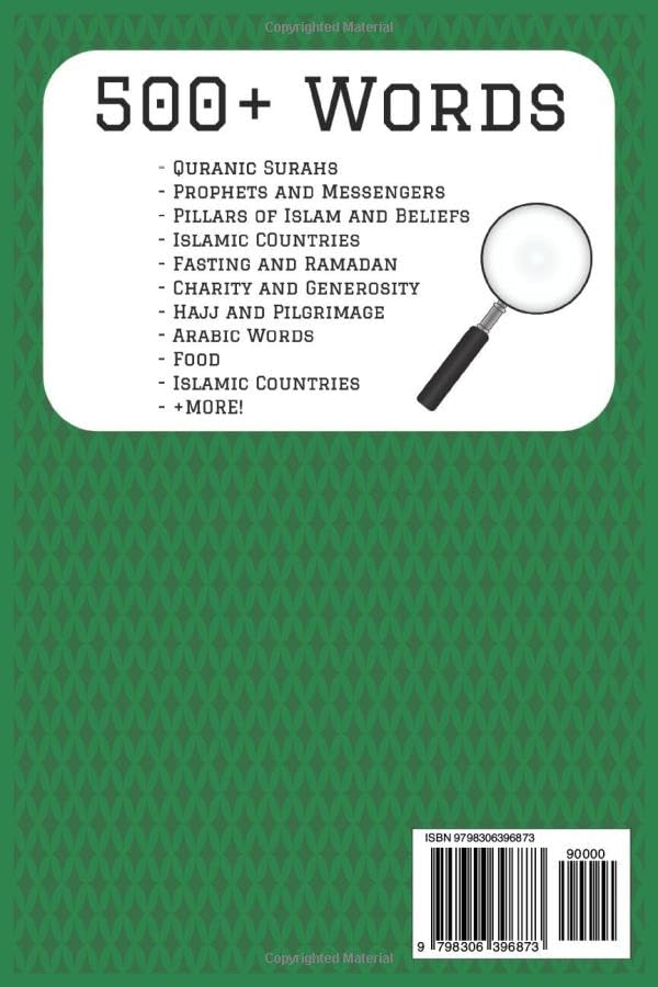 Islamic Word Search Book: Word find for Muslim Seniors, Adults, Teens and Kids!