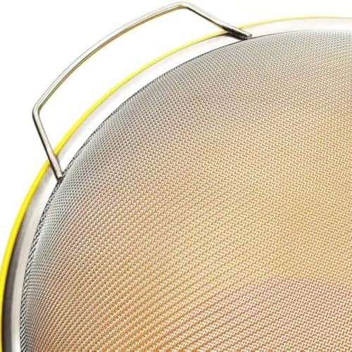 Fine Mesh Stainless Steel Bucket Filter Screen for 5 Gallon Buckets, Suitable for Filtering Paint, Rice, Honey, and Aquarium Cleaning