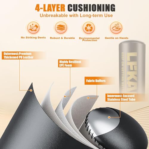Freestanding Punching Bag with Boxing Gloves, Heavy Boxing Bag with Stand for Adult, Standing Kickboxing Bag - color: Black 70.5'' with Boxing Gloves and Wrist Guard