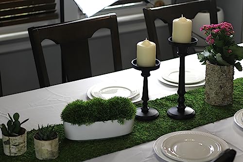 Preserved Moss Runner and Mats (12in x 6ft) - color: 12in X 6ft