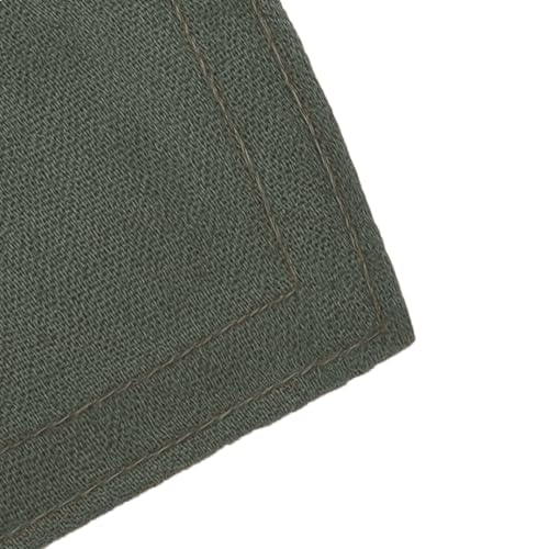 Premium Breathable Modal Cotton Hijab for Women, Lightweight, Non-Slip, Soft & Elegant Scarf for Everyday Wear - color: Olive Green