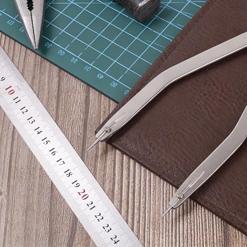 Radius Divider Tool with Bonus Stainless Steel Ruler (1, 16in) | with Bonus 16" Stainless Steel Ruler, Heavy Duty Wing Divider Scriber Marking Tool for Metalworking & Woodworking - size: 16 in