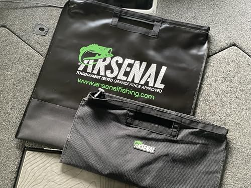 Arsenal Fishing Dual Tournament Weigh Bag – Ideal for Fishing Competitions, Tournament Weigh-Ins, and Fish Transport - Leak-Proof Design for Caught Fish, Durable & Reliable Bag for Competitive Anglers