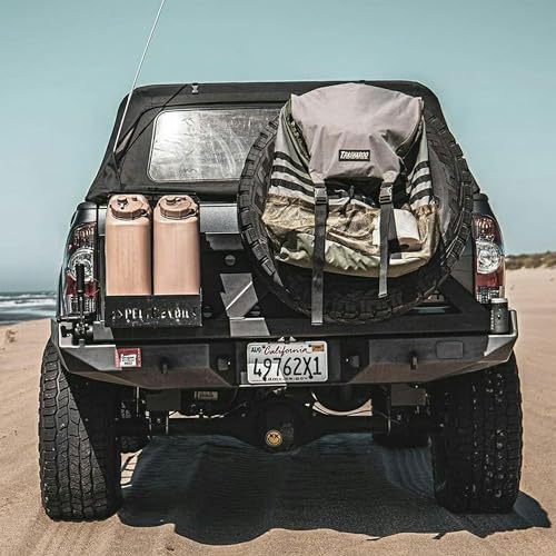 Scepter Portable Military Style Water Storage Jug & Container for Camping, 5 Gallon, Sand - Plastic Beverage and Hydration Dispenser for Outdoor Drinking, RV and Emergency Survival | Portable Heavy-Duty Plastic Beverage & Hydration Dispenser for Camping,