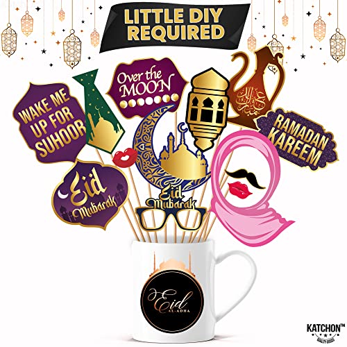 KatchOn Ramadan & Eid Photo Booth Props, Pack of 32