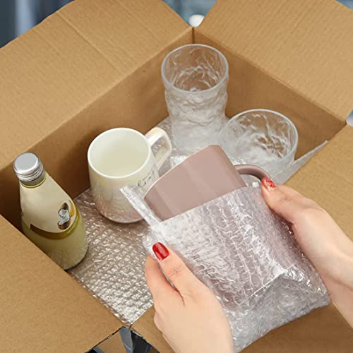 Shipping Bubble Bag, 4 x 5.5 Inches. 500 Pack Clear Bags for Packaging. Self Seal Bubble Pouches for Packing. Waterproof Polyethylene Storage Moving Bags. Packing Materials for Fragile Items - size: 4" x 5.5" / 500 Pack
