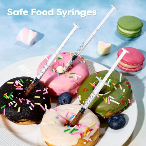 50Pack 1ml Syringes with Caps 1cc Small Oral Syringe Needleless | Plastic Syringe with Tip Cap Individually Wrapped for Scientific Labs, Liquid Measuring, Pet Feeding, Oil & Glue Dispenser - style: 1ml