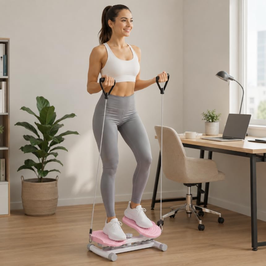 Exercise Twist Board, Balance Disc for Core Training, Waist and Ab Workout, Fitness Twisting Platform