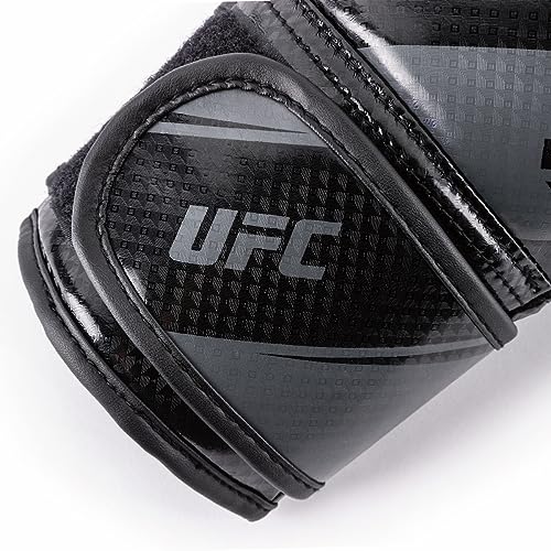 UFC Youth Performance Rush Boxing Gloves - color: Black, size: 6oz