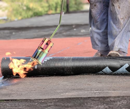 Flame King Propane Torch Kit Heavy Duty Weed Burner Powerful 320,000 BTU with 6-ft Hose Regulator Assembly - size: 320K BTU
