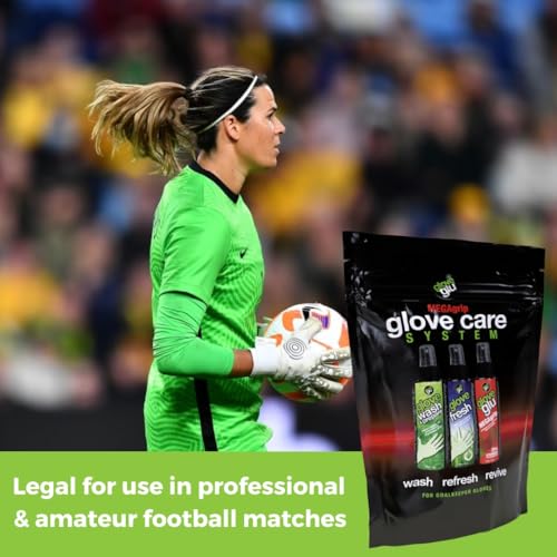 Gloveglu Glove Care Essentials System Bundles - size: 4.06 Fl Oz (Pack of 3), style: Wash + Refresh + Revive