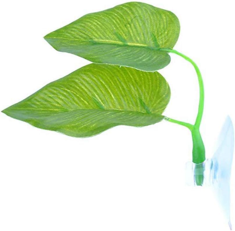 Betta Fish Leaf Hammock, Aquarium Decor for Resting Sleeping Hiding, Reusable Tank Accessories with Suction Cups