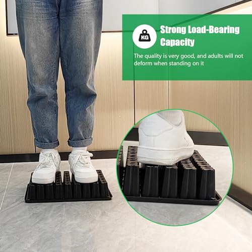 RooTrimmer 54 Cell Seed Starter Trays, 2.8" Deep Plug Tray Seedling for TD377 Nursery Tray, Super Thick Reusable Trays for Easy Transplantation (11.14inch ×14.6 inch, 5-Pack) - size: 54 Cells Plug Tray-5P