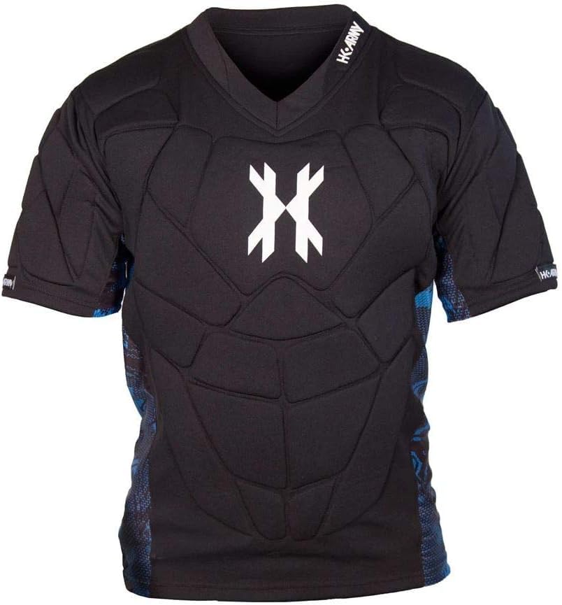 HK Army Crash Chest Protector - High-Impact Protective Gear for Paintball & Airsoft - Lightweight Safety Armor Vest - Black, Size XS/S - size: X-Small-Small
