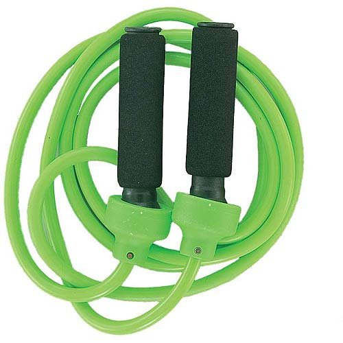 Champion Sports Weighted Jump Rope - color: Green, size: 1 Lb