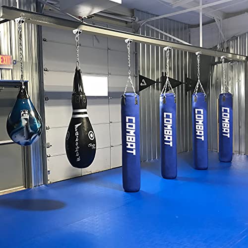 Eapele Heavy Bag Hanger, Punching Bag Mount for Ceiling 360° Swivel Wood Beam Holder for Boxing Bag, Heavy Bag, Gym Punching Bag, Speed Bag, Aerial Yoga Swing, Gymnastic Rings, Sandbag, Hammock - color: Heavy Bag Hanger with Chain