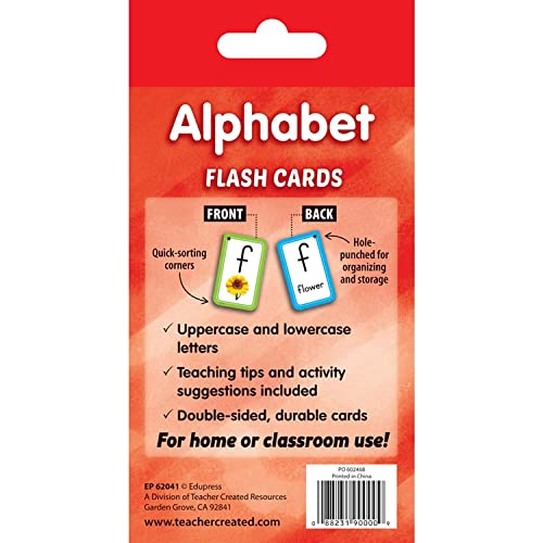 Teacher Created Resources Alphabet Flash Cards (EP62041)