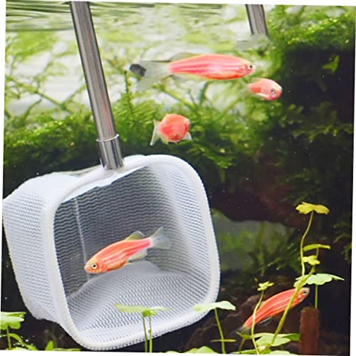 2pcs Telescopic Fish Net Shrimp Net Fish Tank Breeder Box Lightweight Compact Design Style