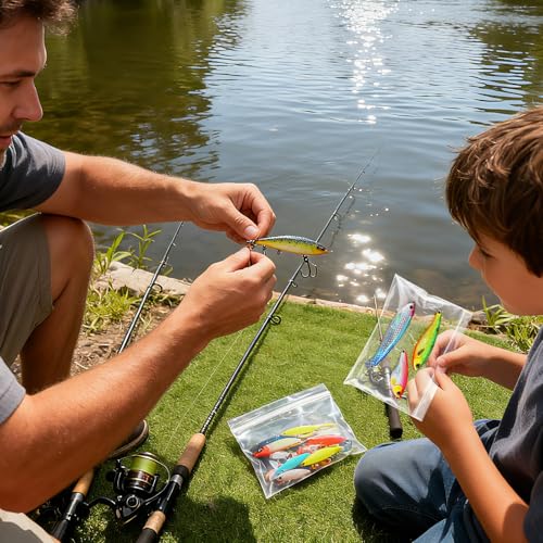 6" x 4" Zip Bags, 4 Mil Heavy Duty Bait Bags Clear Plastic Zipper Lock Sleeves, Pack of 100