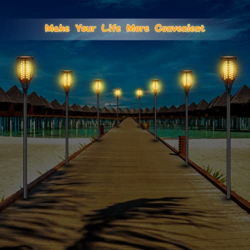 8 Kit Solar Light Stakes Replacement Lame Lamp Extension Pole Ground Stake and Joint Connector Kit for Outdoor Garden Backyard(12.2 Inch)
