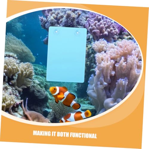 Toyvian 3pcs Aquarium Breeder Box Fish Tank Breeding Hatching Plate Decorative Stones for Egg Laying and Incubation