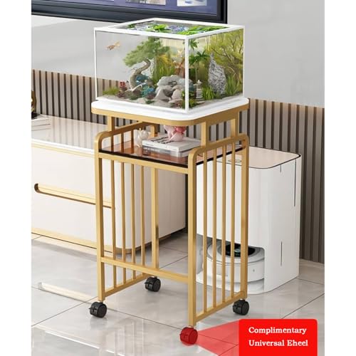 Living Room Sweeper Robot Shelf Organizer Drinking Fountain Shelf Fish Tank Cabinet Coffee Table Shelf Multifunctional(White,50x40x85cm) - color: White, size: 50x40x85cm