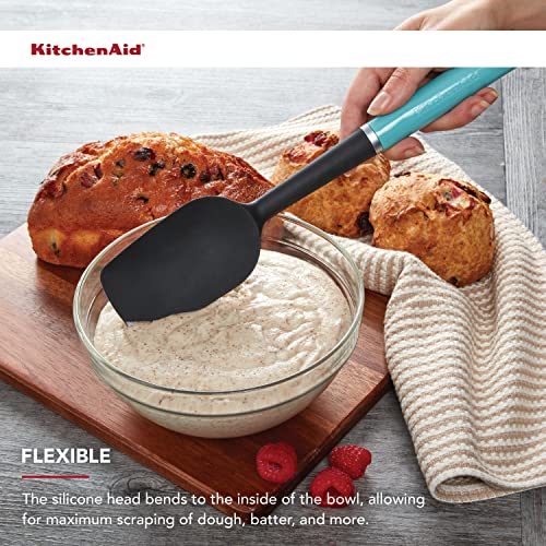 KitchenAid KE030OHAQA Classic Spoon Spatula - color: Aqua Sky