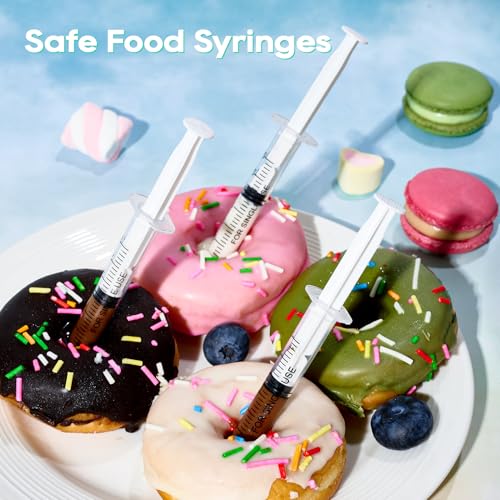50Pack 3ml Syringes with Caps 3cc Small Oral Syringe Needleless | Plastic Syringe with Tip Cap Individually Wrapped for Scientific Labs, Liquid Measuring, Pet Feeding, Oil & Glue Dispenser - style: 3ml