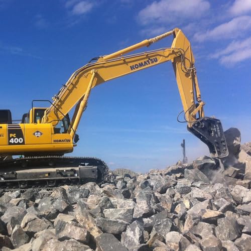 Hydraulic Thumb Claw for 1-3Ton Mini Excavators New Models, Universal Attachment for HT-10 Series, Ideal for Lifting, Scrap & Landscaping