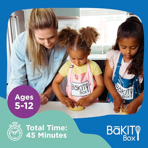 BāKIT Box Maamoul Cookie Baking Kit for Kids – Make Lebanese Date-Filled Cookies + Learn Culture – Printed Recipe & Activity Guides – Educational STEM Gift - color: Lebanese Maamoul