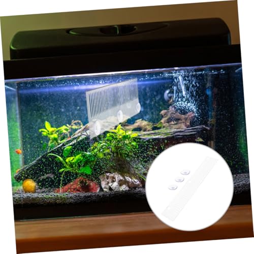 2pcs Aquarium Divider Comb with Cups Prevents Fish Crossbreeding Provides Isolation for Fish Tanks Versatile Overflow Barrier Drip Plate for All Aquatic Environments