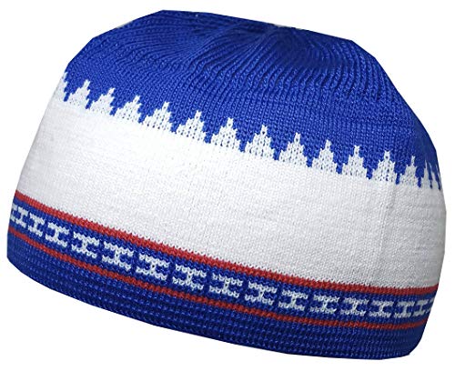 Set 4 Kufi Hat for Men Muslim AMN-225 Beanie Skull Cap Islam Taqiyah Takke Gift - color: Color Set 6