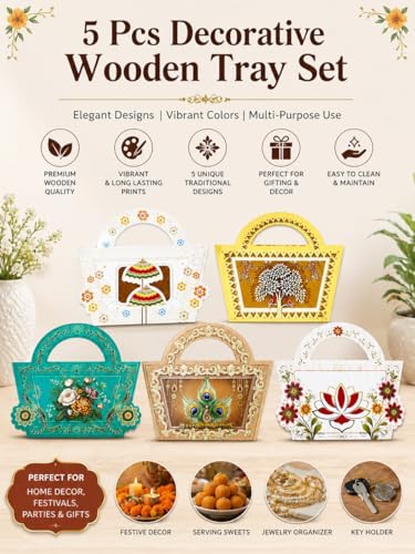 Purse Shape Shagun Envelopes Pack of 5, Designer Money Gift Envelopes for Wedding, Festival, Anniversary and Special Occasions, Decorative Cash Gift Covers for Gifting