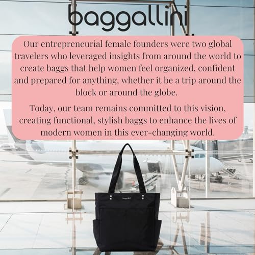 Baggallini Women's Carryall Daily Tote - color: Black