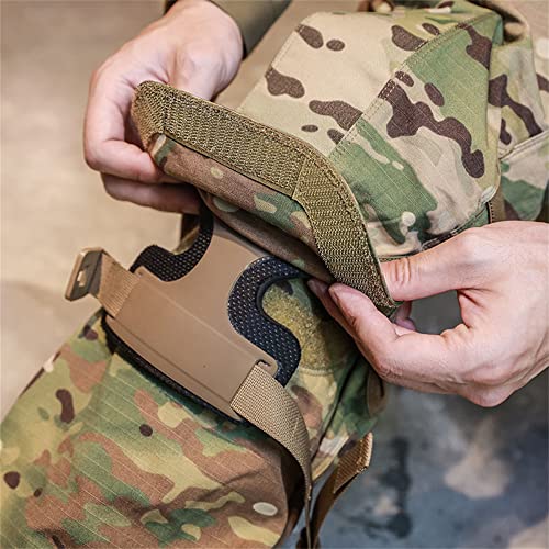 EMERSONGEAR ARC Style Military Knee Pads,Tactical Combat Knee Pads for Paintball Airsoft Skating Activities Upgrade Version - color: Upgrade-Desert