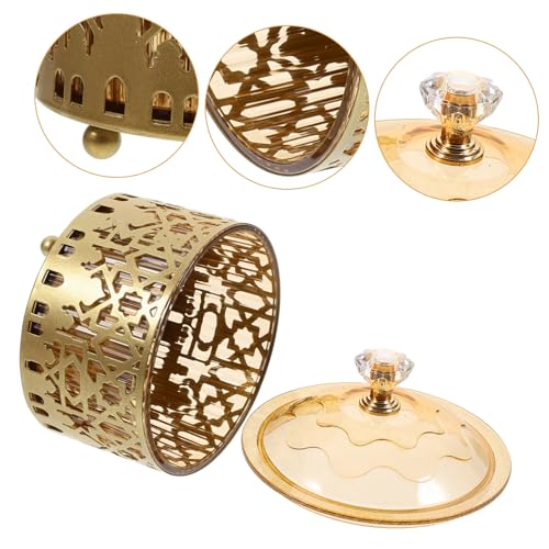Candy Tray for Eid Mubarak Ramadan Elements Serving Plate Decorative Snack Holder for Parties Multi-Purpose Food Tray for Home Decor Organization