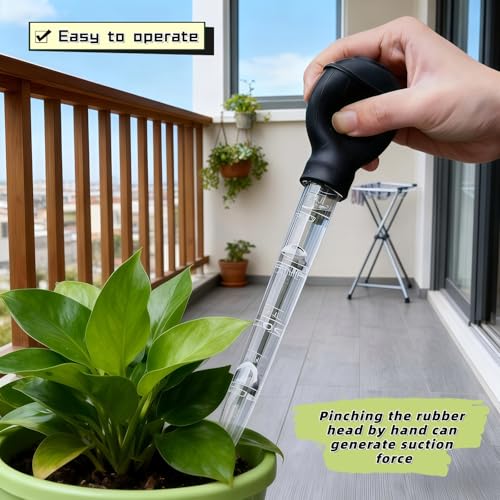 Premium Turkey Baster & Multi-Purpose Syringe, 30ml Heat Resistant Food Baster with Cleaning Brush for Kitchen, Aquarium, Marinade Injector, Basting, Oil Fuel Dispensing (Black) - color: Black