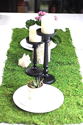 Preserved Moss Runner and Mats (18in x 48in Runner) - color: 18in X 48in Runner