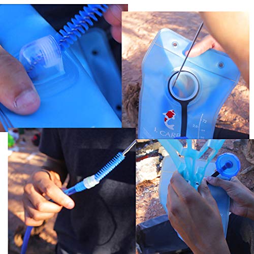 J.CARP Cleaning Kit, Made of Stainless Steel 304, Tough and Enduring - color: Blue