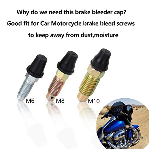 Brake Bleeder Hose- One Way Check Valve Tube Bleeding Tool Kit for Motorcycle Clutch